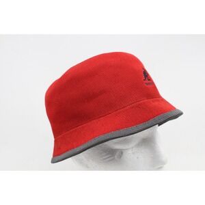 Classic Kangol  Bermuda Bucket Hat  Reversible Dome-Shaped Hat Red / Gray